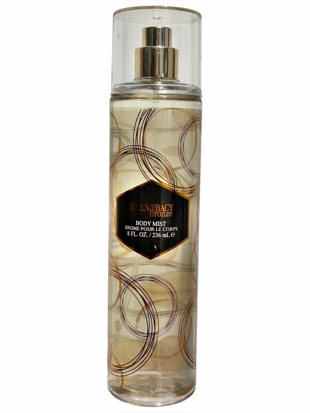 Ellen Tracy BRONZE Body Mist Spray Brume Pour Le Corps 8 fl oz (236 mL) - New